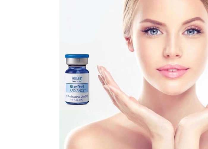 Obagi blue radiance peel Harley Street London